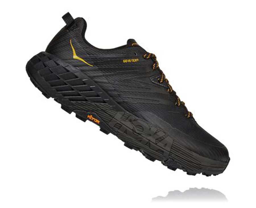 Zapatillas Trail Hoka One One Hombre - Speedgoat 4 Gore-Tex - Negras - FXP495821